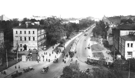 1931 г Вид на СадовоКудринскую улицу со стороны Кудринской площади Пресня - фото 65