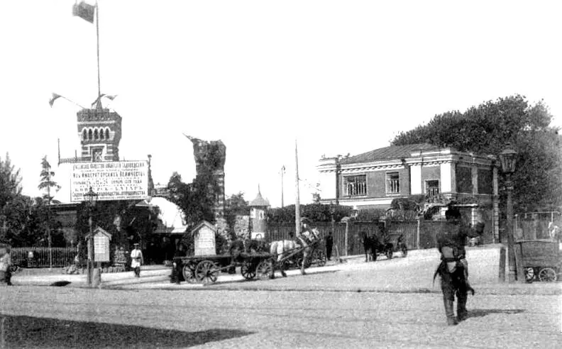 1900е гг Зоологический сад на Пресне 1914 г Вход в Зоологический сад на - фото 66