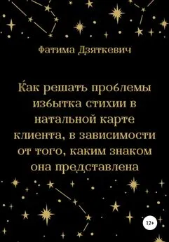 Фатима Дзяткевич - Как решать проблемы избытка стихии в натальной карте клиента, в зависимости от того, каким знаком она представлена