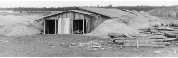 Бараки в которых жили военнопленные в Stalag II B ЦАМО - фото 9