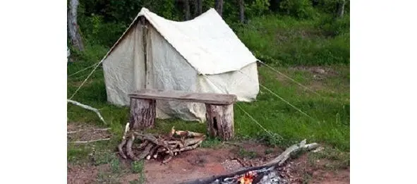 Эта старая палатка повидала много Меня же оставили в лагере сказав что я - фото 7