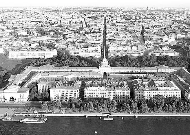 Адмиралтейский трезубец Современное фото Дома Город пышный город бедный - фото 5