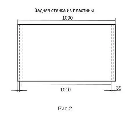 Если заднюю стенку делаем из сетки то с боков к сетке крепим вертикально - фото 2