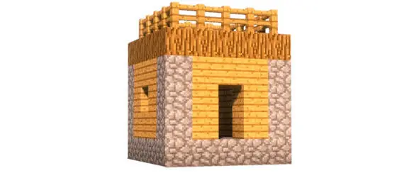 Рис 2 Пример постройки в Minecraft К подобному приёму прибегает множество - фото 5