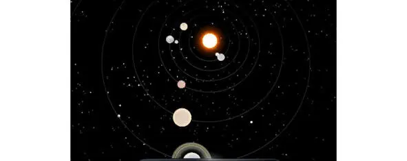 Солнечная система вид с Севера Это вид Солнечной системы если глядеть со - фото 10