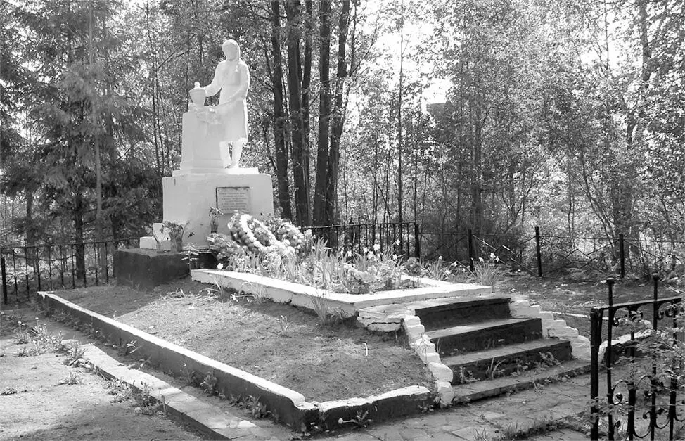 Памятник на братской могиле в лесу возле д Подвязново Бывшая территория - фото 15