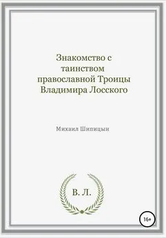 Михаил Шипицын - Знакомство с таинством православной Троицы Владимира Лосского