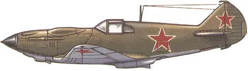 ЛаГГ3 И16 начал выпускаться в 1934 г и в феврале этого же года немцы - фото 17