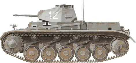 Лёгкий танк PzKpfwII В напавших 22 июня 1941 г на СССР войсках Германии - фото 33