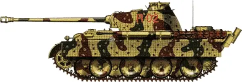 Средний танк PzKpfw V Пантера Тухачевский требовал от конструкторов создать - фото 37