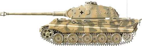 Тяжёлый танк PzKpfw VI Ausf B Королевский Тигр И эта гонка в танкостроении - фото 48