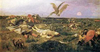В М Васнецов После побоища Игоря Святославича с половцами 1880 В М - фото 37
