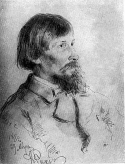 И Е Репин Портрет В М Васнецова Рис 1882 В М Васнецов Голова - фото 46