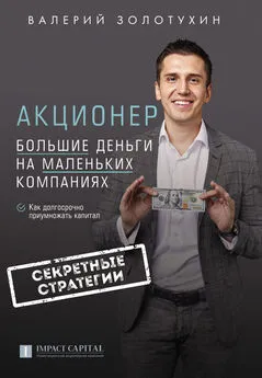 Валерий Золотухин - Акционер. Большие деньги на маленьких компаниях