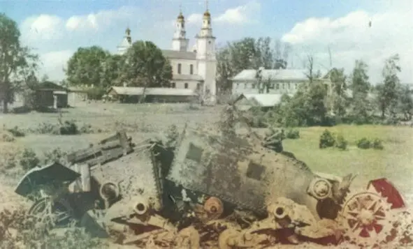 У пачатку Вялікай Айчыннай вайны ўпартыя баі на тэрыторыі Талачынскага раёна - фото 28