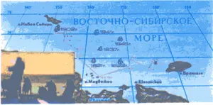 Схема предполагаемого маршрута Андреева Сплошная линия восточный вариант - фото 27