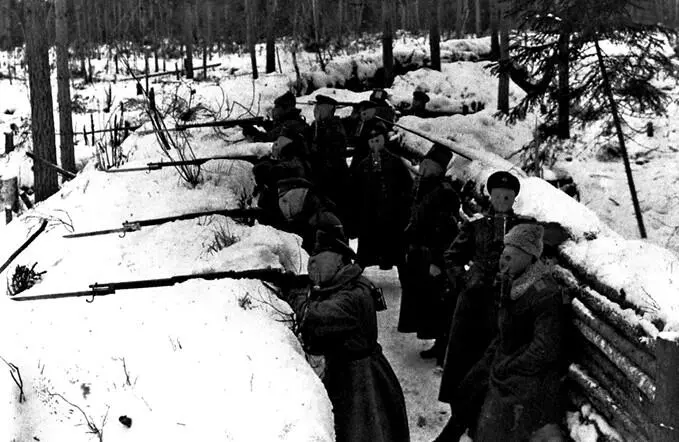 1917 г январь Латышские стрелки в Рождественских боях на позициях в - фото 3