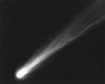 Рис 2 Хвост кометы Хякутакэ А где гравитация Не будем вдаваться в - фото 2