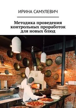 Ирина Самулевич - Методика проведения контрольных проработок для новых блюд
