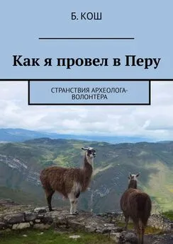 Б. Кош - Как я провел в Перу. Странствия археолога-волонтёра