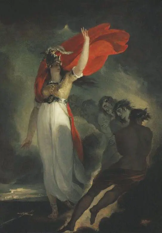 Вильям Гамильтон Жанна дАрк и фурии 1790 Стяг греческой армии Свобода - фото 9
