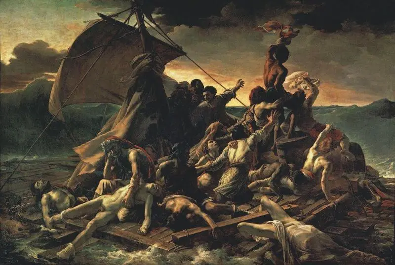 Теодор Жерико Плот Медузы 1819 А лишь присутствуешь как Призрак или Рок - фото 14