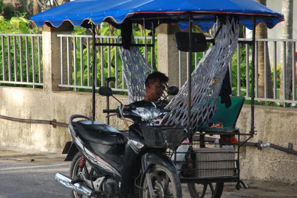 Тайская сиеста Мотоцикл это рабочая лошадка Таиланда - фото 5