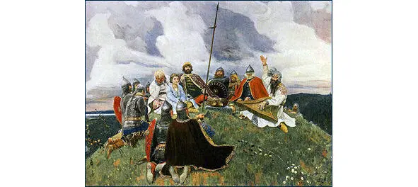В М Васнецов Баян 1910 г В действительности Рафли были оригинальной - фото 4
