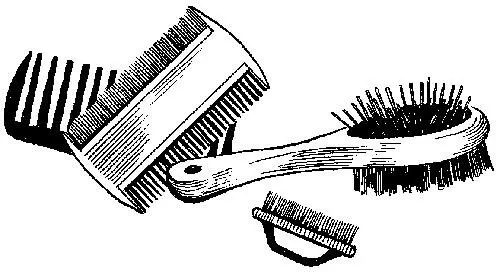 Расчески и щетки для ухода за шерстью Обязательно приобретите намордник чтобы - фото 10