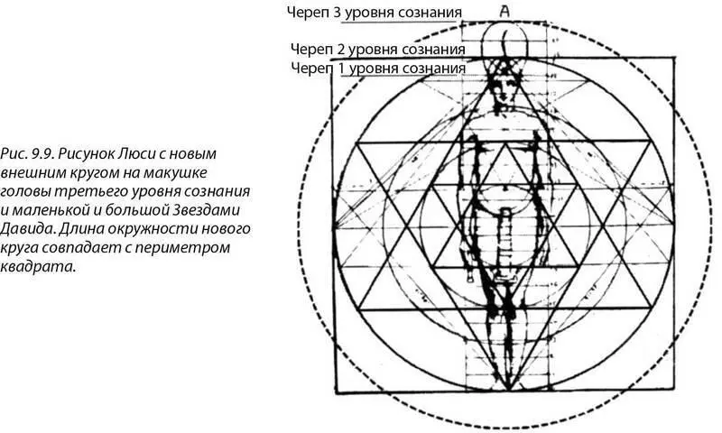 Первое что я заметил в ее рисунке Звезда Давида внутри другой Звезды Давида - фото 11