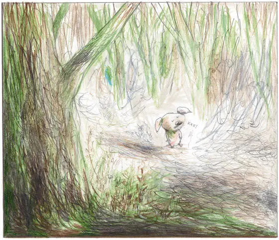 Поросёнок Хвост Морковкой плёлся по лесу в сторону норы Лиса едва переставляя - фото 4