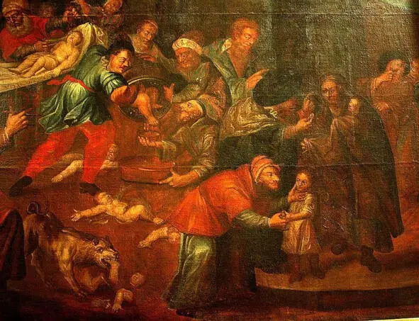 Картина кровавого навета в Сандомирском соборе Источник - фото 14