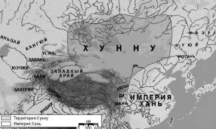 Гуннское объединение в Забайкайлье Более сложное устройство власти имели - фото 2