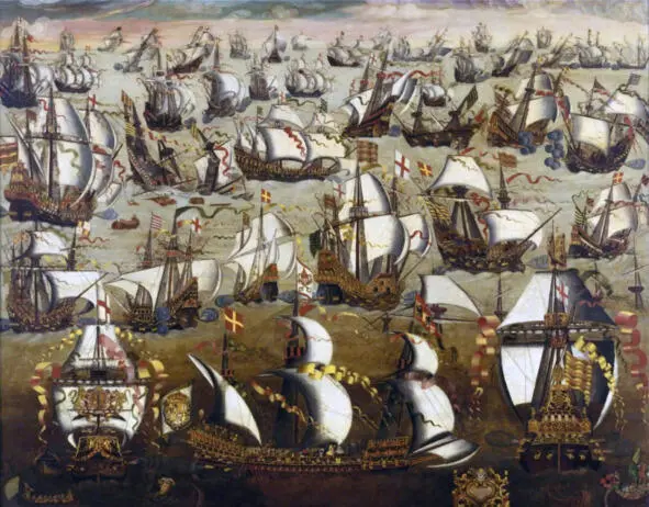 Корабли постоят и ложатся на курс Непобедимая Испанская АрмадаВ 1588 году - фото 5