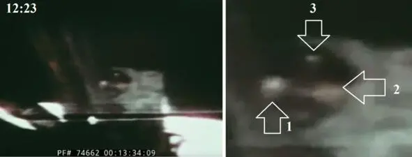 Можно предположить что это лунный булыжник Но третий светлый объект не может - фото 125