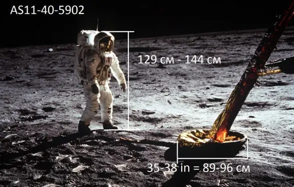 Описание ситуации версия НАСА AS11405902 20 июля 1969 г астронавт - фото 29