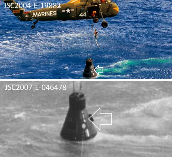 Верхняя фотография описание JSC2004E19882 5 мая 1961 г Астронавт Алан - фото 19