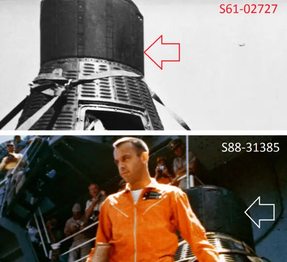 Верхняя фотография увеличенный фрагмент S6102727 5 мая 1961 г - фото 37