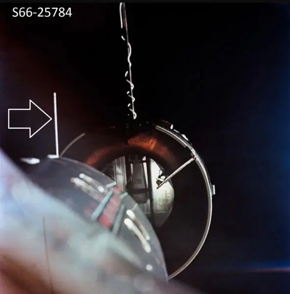 Подпись к фотографии НАСА S6625784 16 марта 1966 года Целевая - фото 23