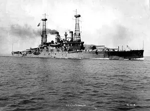 Линкор Сауз Кэролайна ВМС США в Первой мировой войне 19141918 США в - фото 47