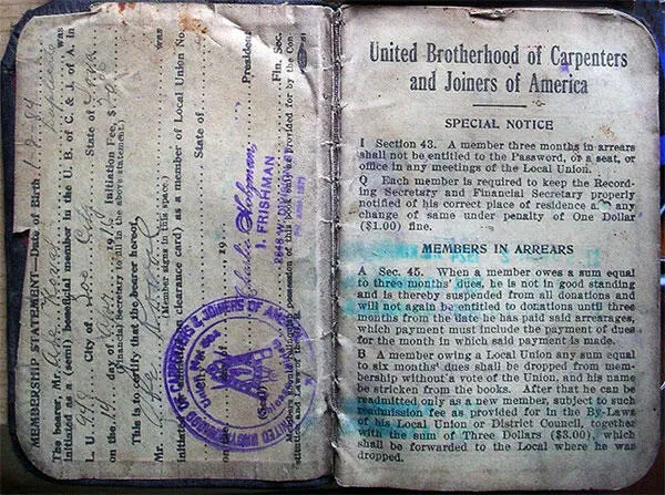 0201Членская книжка А Коваля в U B of C J of A 293 Но этот факт - фото 48