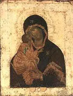Богоматерь Донская Феофан Грек 1392 Донская икона Божией Матери была - фото 81