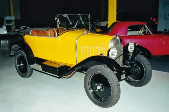 Citroёn Type C 1922 в Музее автомобилистов в Мужене Франция 2000 - фото 7