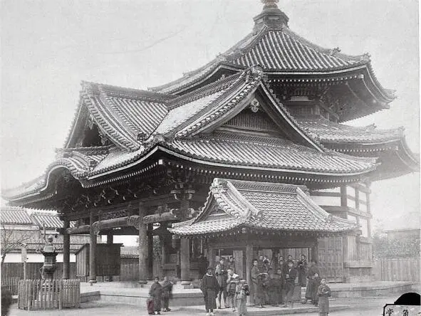 В Киото XIX век Посетив Нагасаки Цесаревич Николай Александрович Романов - фото 33