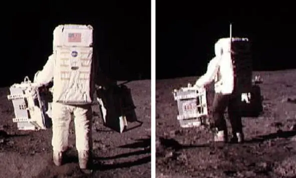 Виндли Слева Рис 1 Apollo LMP Buzz Aldrin доставляет оборудование EASEP - фото 51
