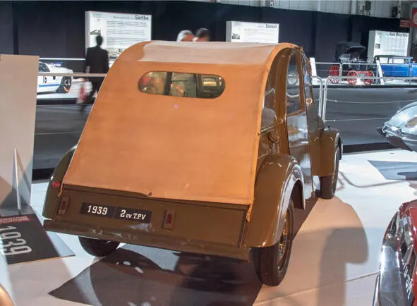 Прототип Citroen 2CV TPVTPV 1939 года Париж 2006 Чтобы понять почему - фото 18