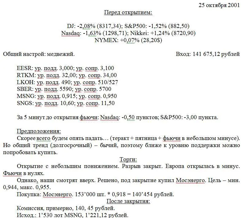 13 Выбор периода торговли Если рассказывать в общих чертах то торговля в - фото 1