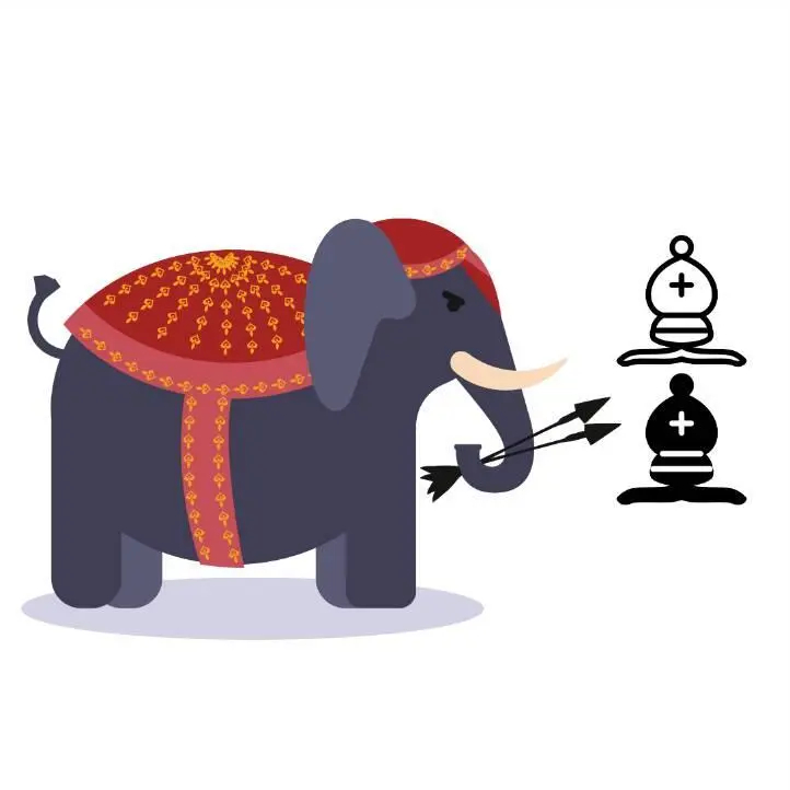 Боевые слоны слоны Игра в шахматы сильно увлекла царя и он спросил слугу - фото 7