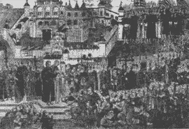 Приезд выборных от Земского собора в Кострому Рисунок из Книги об избрании на - фото 106