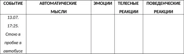 Таб 12 Дневник мыслей СМЭР определение события Действие 2Опишите - фото 36
